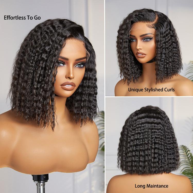 Water Wave Wig with Closure – 24 Inches
